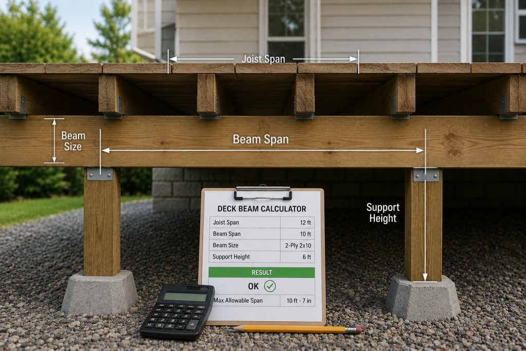 Deck Beam Calculator