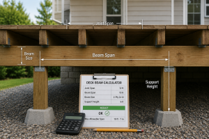 Deck Beam Calculator