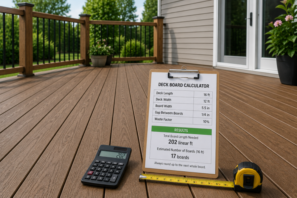 Deck Board Calculator