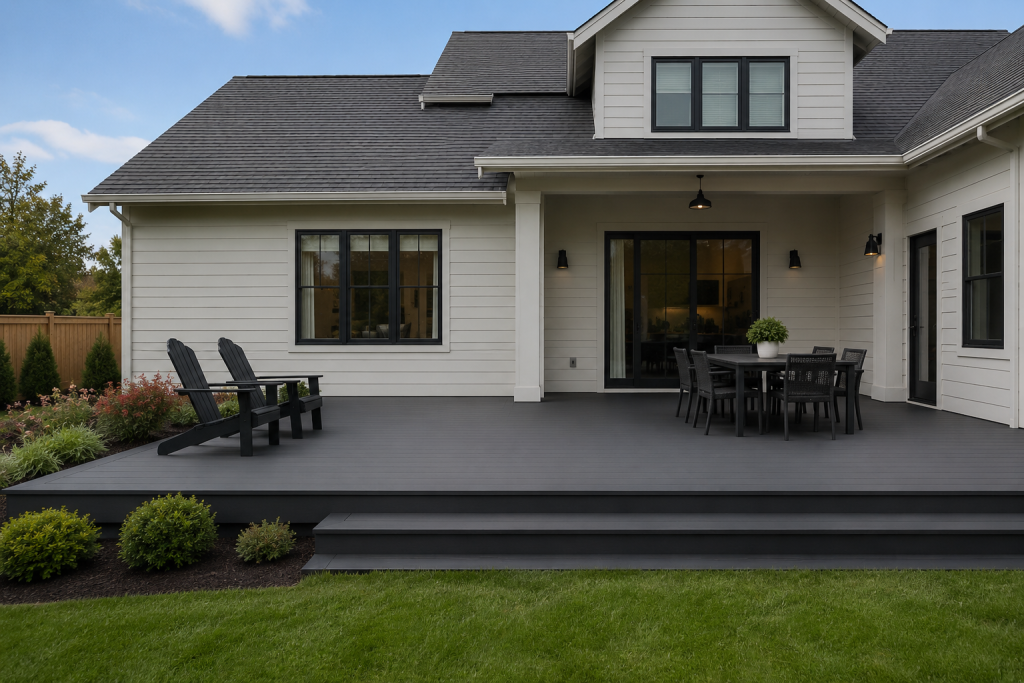 Deck Height Affects Visual Weight
