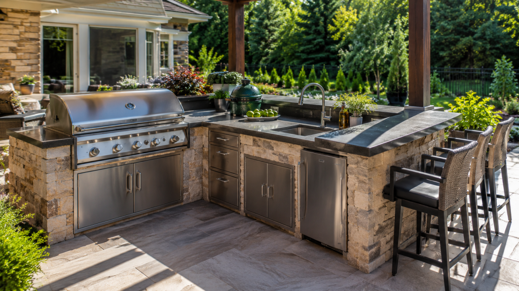 How Much Does an Outdoor Kitchen Add to Home Value