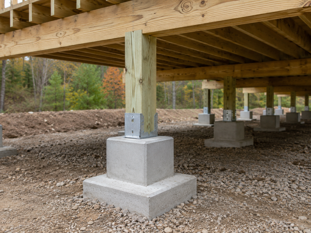 Precast Concrete Footings and Piers