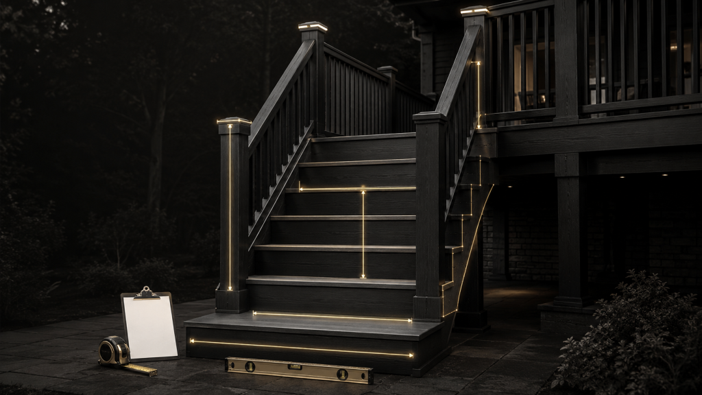 Deck Stairs Code