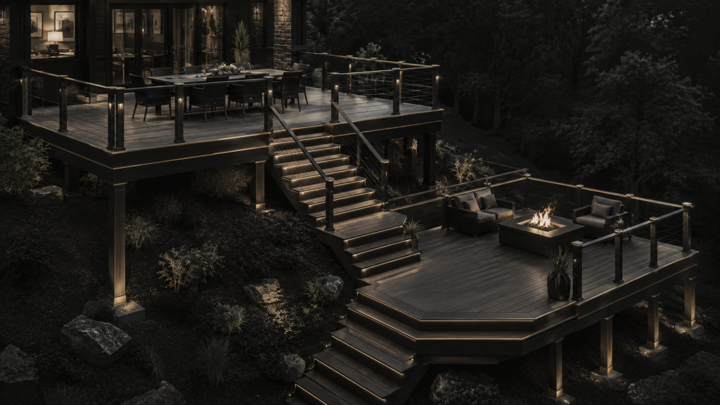How To Build A Multi Level Deck