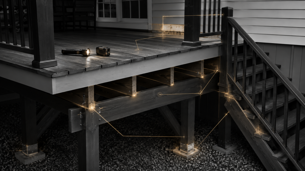 Inspect Above and Below the Deck
