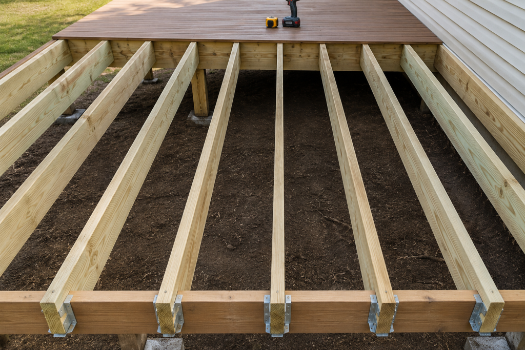 Deck Joist Span Chart