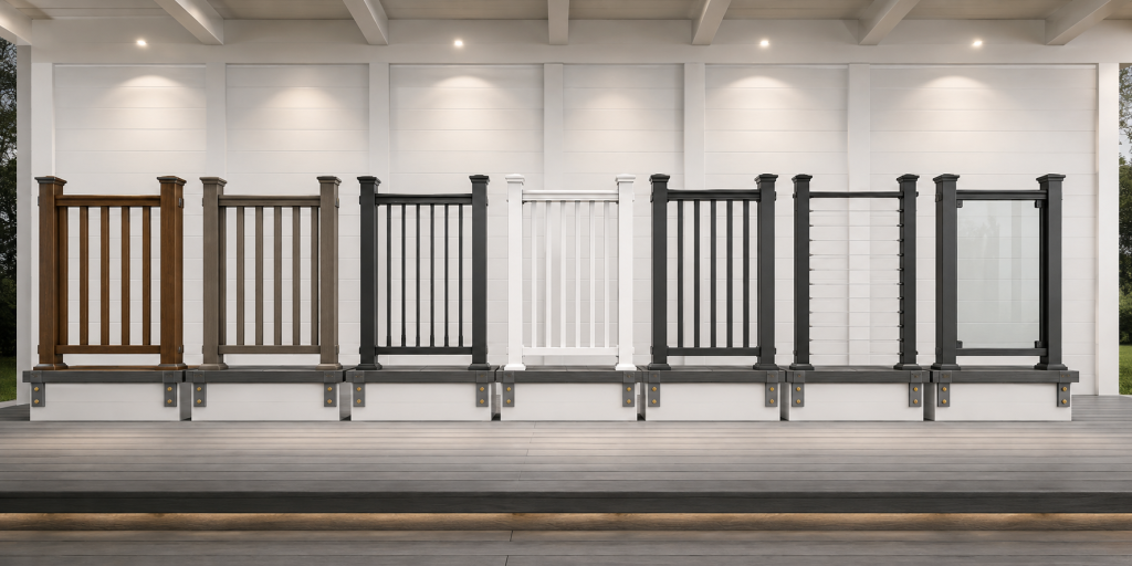 Main Types of Deck Railings