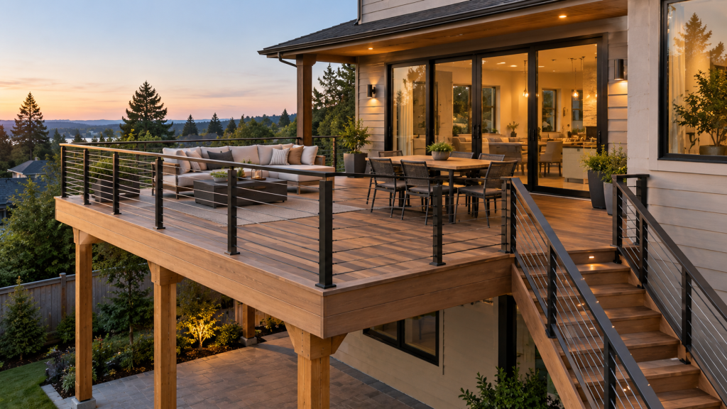 Second Story Deck Ideas