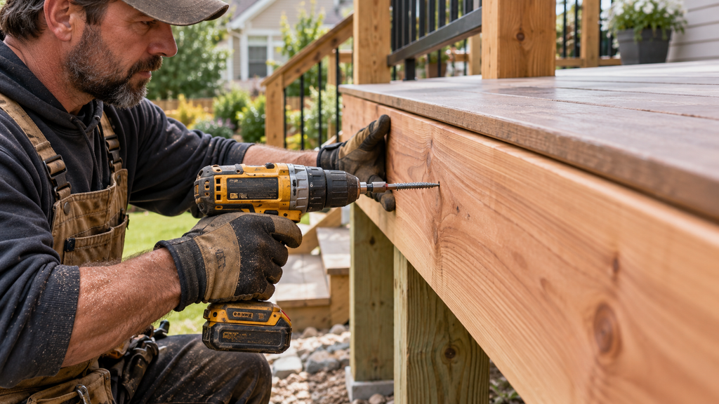 How to Install Deck Fascia Board