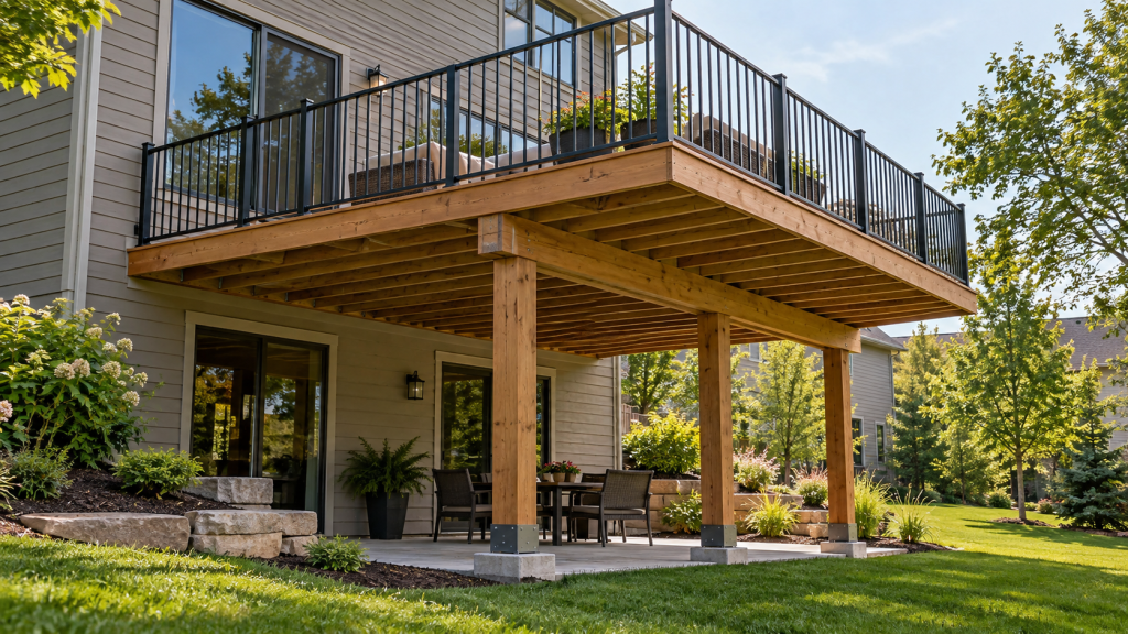What Is a Cantilevered Deck