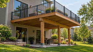 What Is a Cantilevered Deck